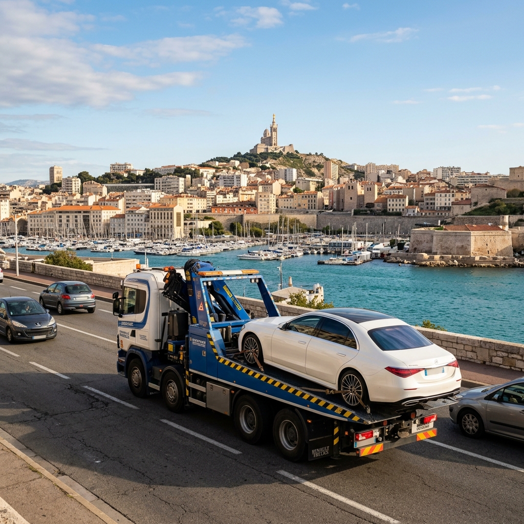 Remorquage Audi A3 Marseille