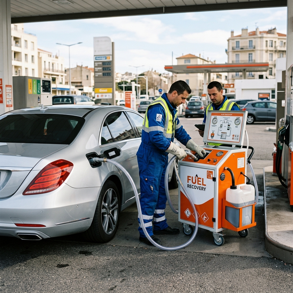 Vidange Réservoir Erreur Carburant Marseille