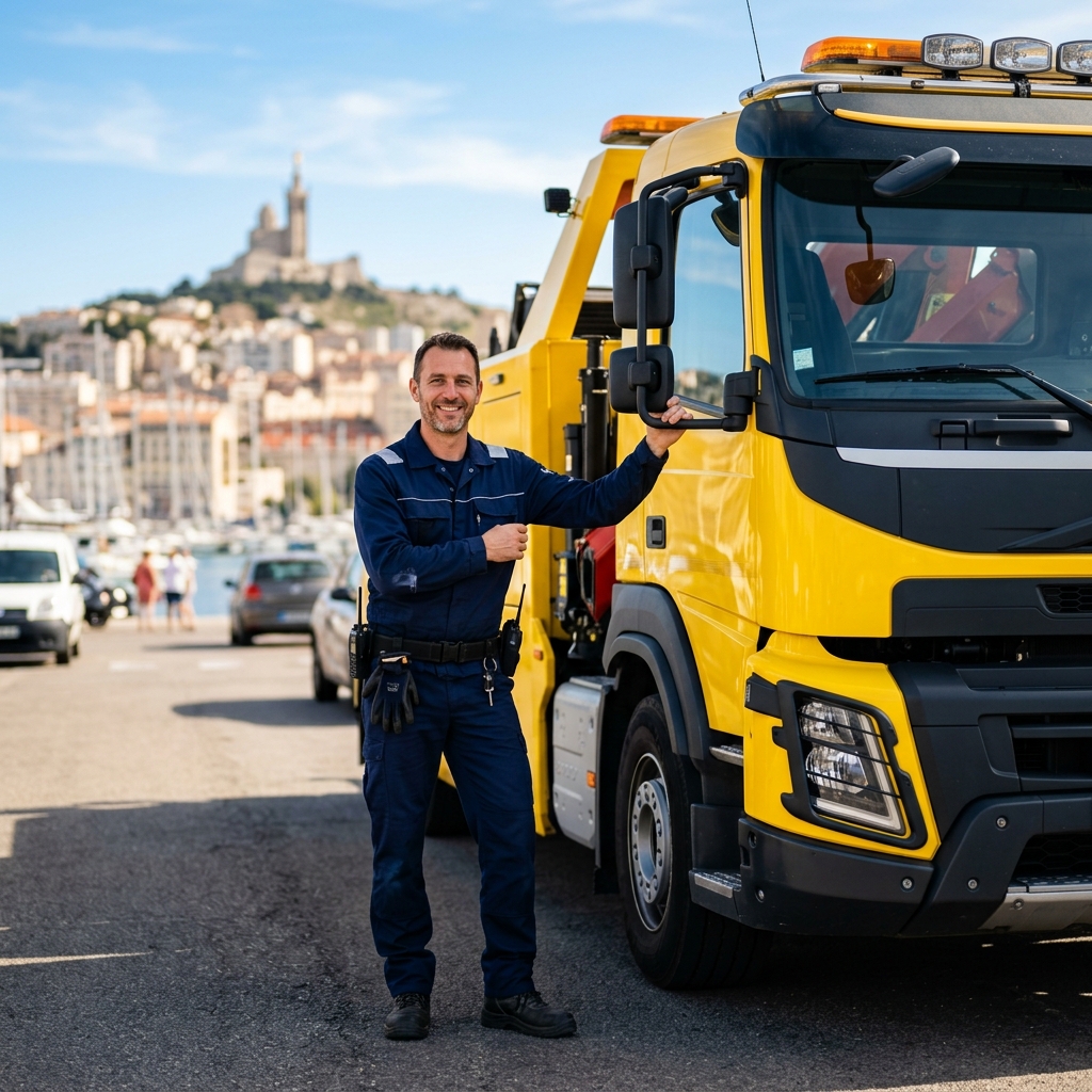 Équipe professionnelle Assistance Auto 13